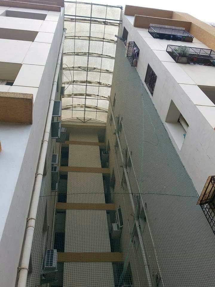 Duct area nets installation photo 3 — dc50