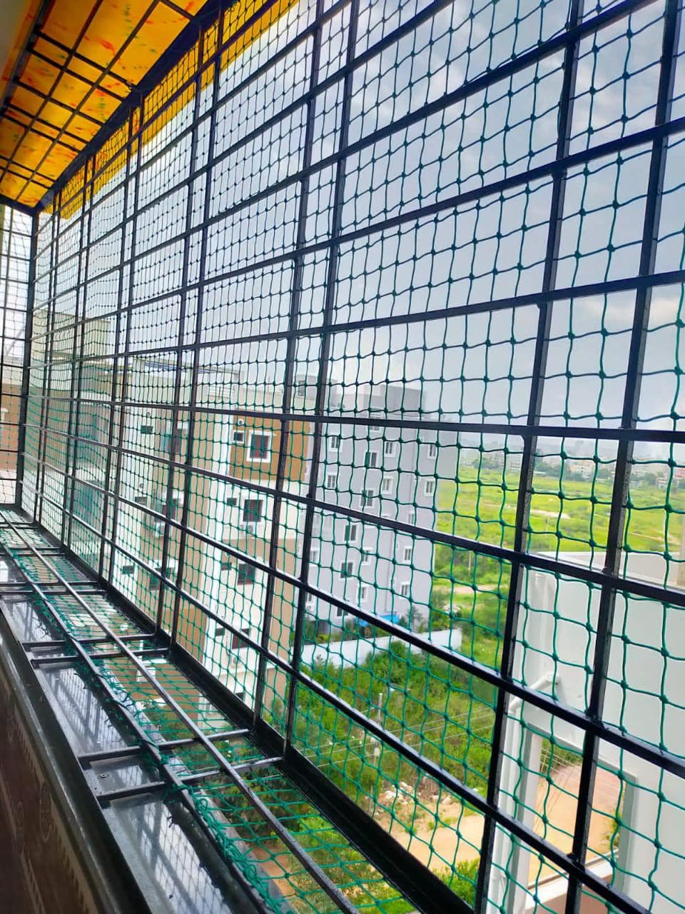 Safety nets installation photo 7 — b10