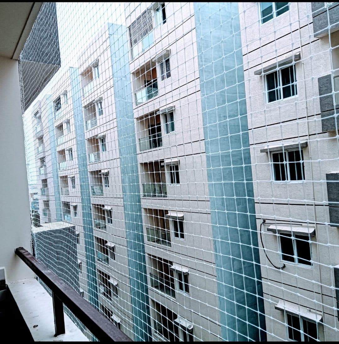 Safety nets installation photo 9 — b1