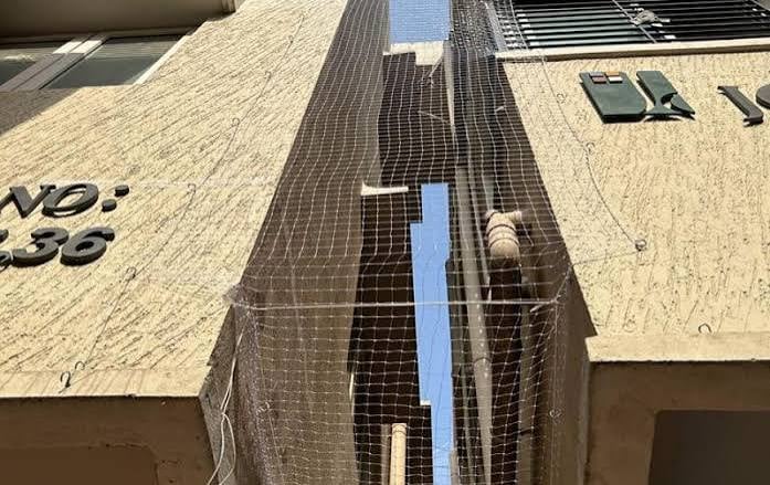 Duct area nets installation photo 5 — dc69